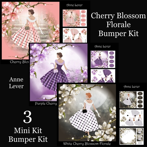 Cherry Blossom Florale Bumper Kit