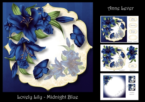 Lovely Lily - Midnight Blue