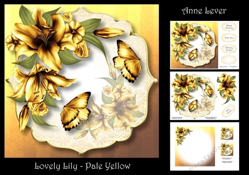 Lovely Lily - Pale Yellow