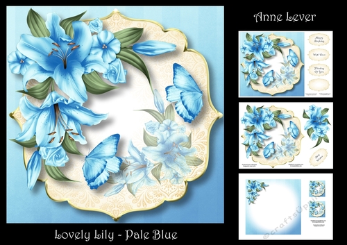 Lovely Lily - Pale Blue