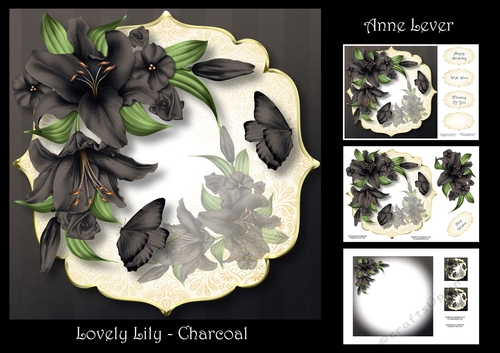 Lovely Lily - Charcoal