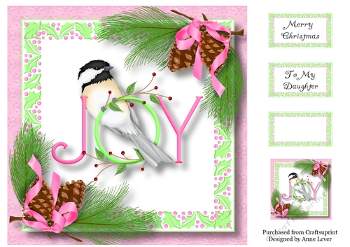 Christmas Joy 8x8