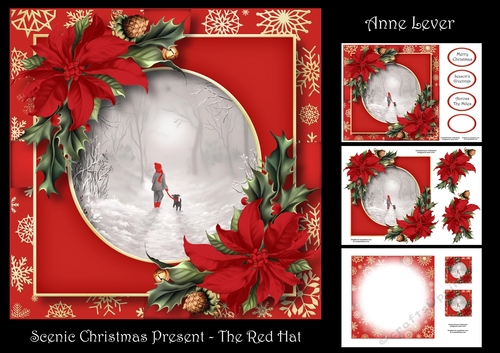 Scenic Christmas Present - The Red Hat