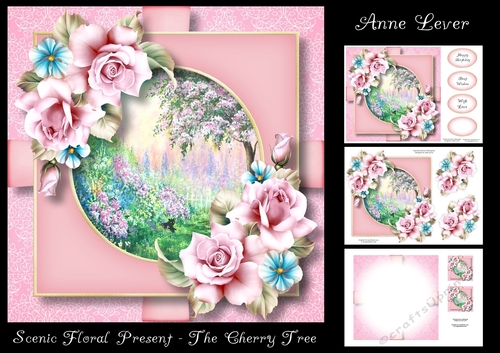 Scenic Floral Present - The Cherry Tree