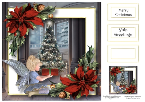 Fantasy Christmas - The Gift Fairy 8x8