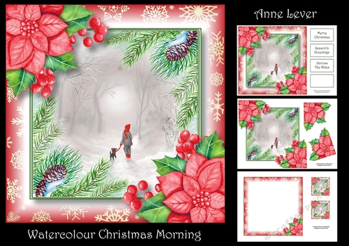Watercolour Christmas Morning