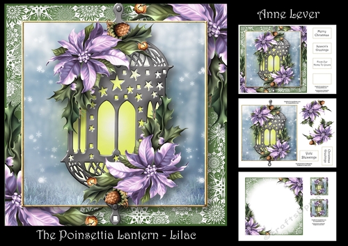 The Poinsettia Lantern - Lilac
