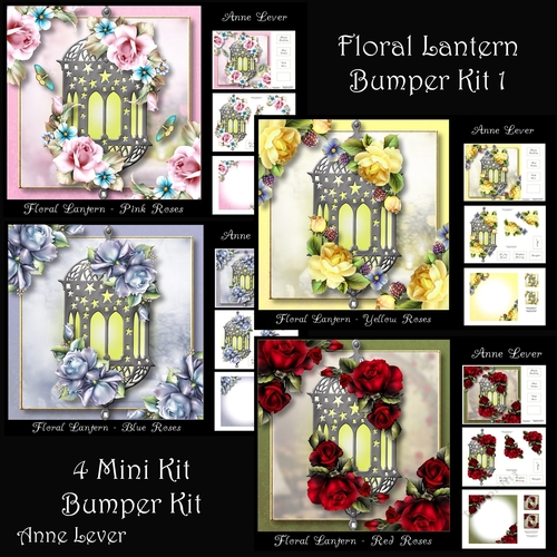 Floral Lantern Bumper Kit 1