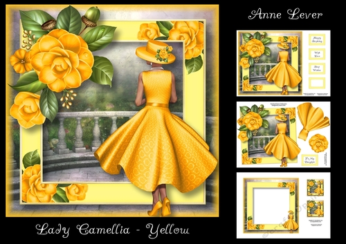 Lady Camellia - Yellow