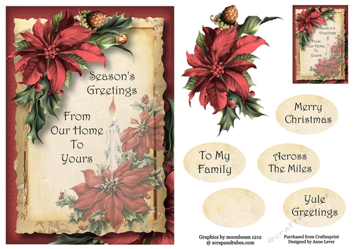 Seasons Greetings From Our Home To Yours A5