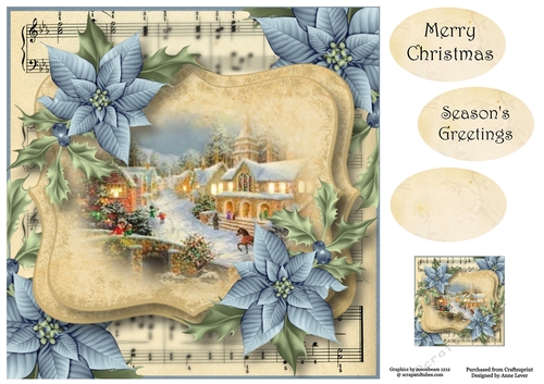 The Christmas Village 8x8