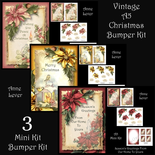 Vintage A5 Christmas Bumper Kit
