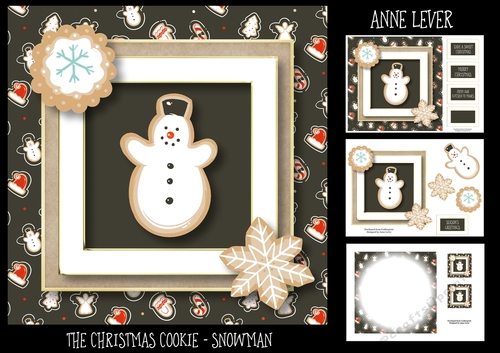 The Christmas Cookie - Snowman