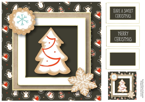 The Christmas Cookie - Tree 8x8