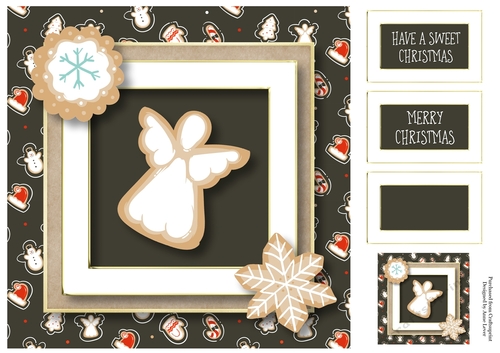 The Christmas Cookie - Angel 8x8