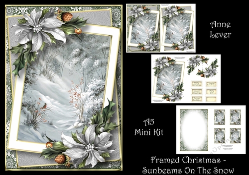 Framed Christmas - Sunbeams On The Snow
