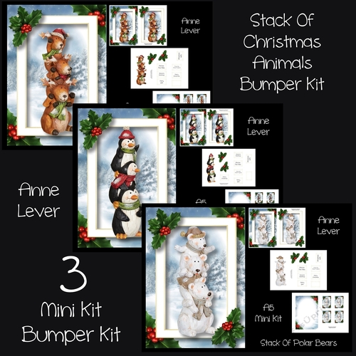 Stack Of Christmas Animals Bumper Kit