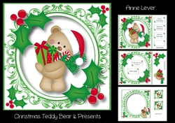 Christmas Teddy Bear & Presents