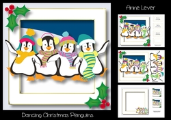 Dancing Christmas Penguins