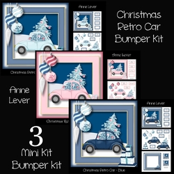 Christmas Retro Car Bumper Kit