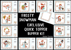 Frosty Snowman Exclusive Bumper Kit