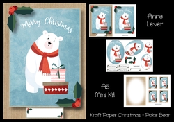 Kraft Paper Christmas - Polar Bear