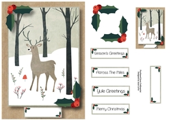 Kraft Paper Christmas - Woodlands A5