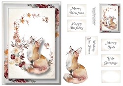 Winter Watercolour - Fox A5