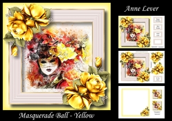 Masquerade Ball - Yellow