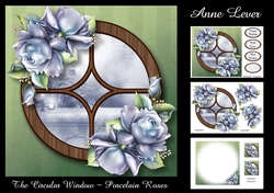 The Circular Window - Porcelain Roses