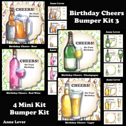 Birthday Cheers Bumper Kit 3