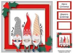 The Christmas Gnomes - Carol Singing 8x8