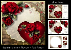 Scenic Hearts & Flowers - Red Roses