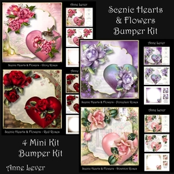 Scenic Hearts & Flowers Bumper Kit