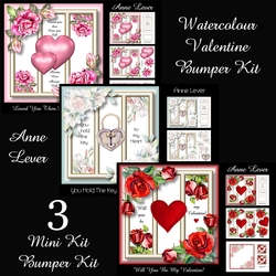Watercolour Valentine Bumper Kit