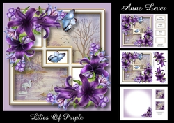 Lilies Of Purple