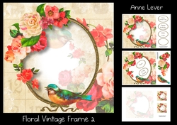 Floral Vintage Frame 2