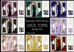 Elegance With Roses QUICK TOPPER Bumper Kit
