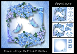 Fabulous Forget-Me-Nots & Butterflies