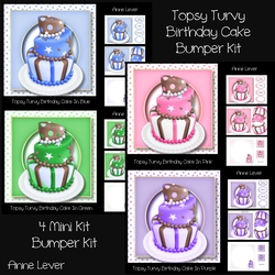 Topsy Turvy Birthday Cake Bumper Kit