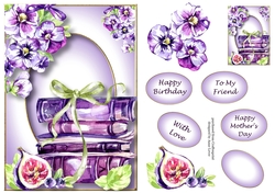 Vibrant Violets 3 A5