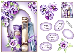 Vibrant Violets 2 A5