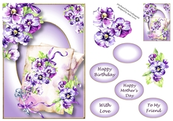 Vibrant Violets A5