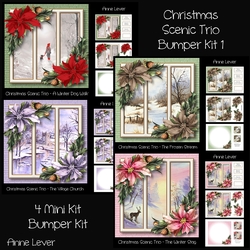 Christmas Scenic Trio Bumper Kit 1