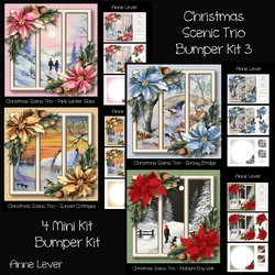 Christmas Scenic Trio Bumper Kit 3