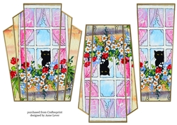 Art Deco Watercolour Stacker SCENES 3