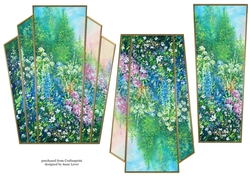 Art Deco Watercolour Stacker SCENES 6
