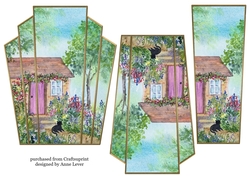 Art Deco Watercolour Stacker SCENES 12