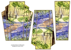 Art Deco Watercolour Stacker SCENES 24