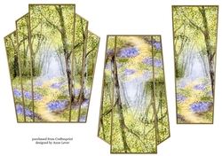Art Deco Watercolour Stacker SCENES 28